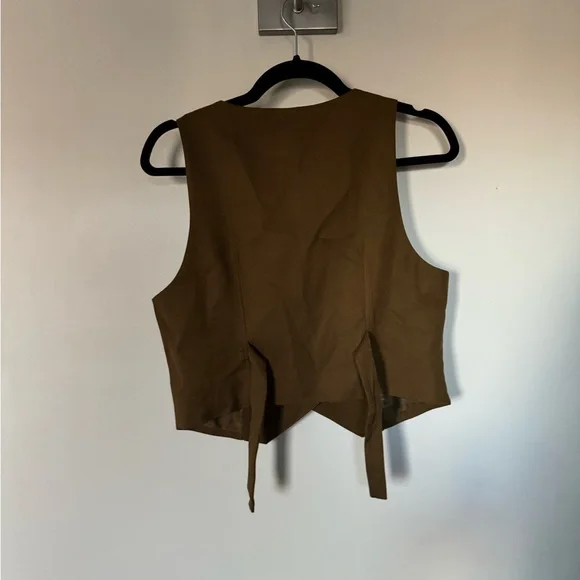 NWT Shona Joy Sara set - utility relaxed pant and fitted vest - Picture 6 of 10